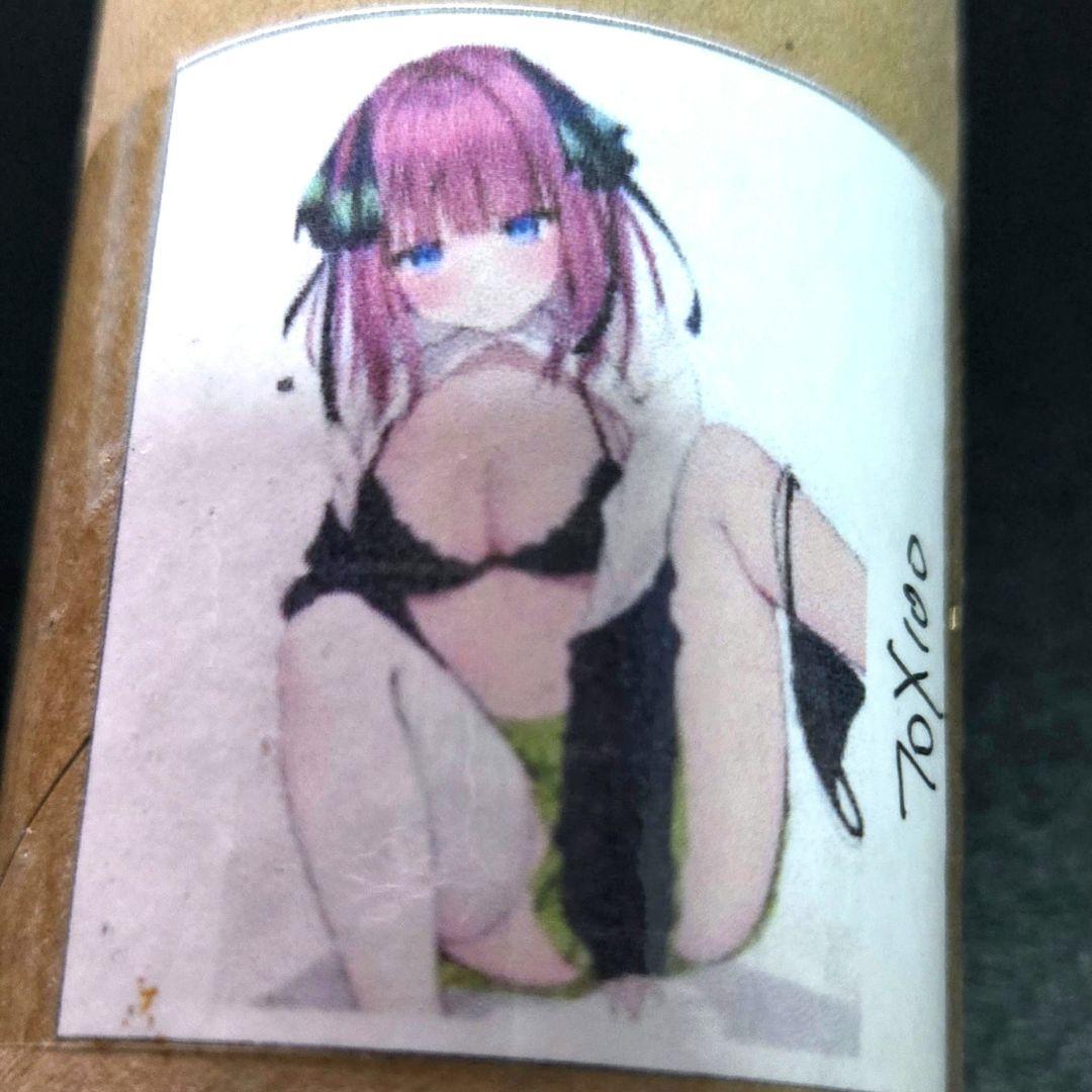 中野 二乃 5等分の花嫁 等身大 特大 タペストリー 6本セット コミケ