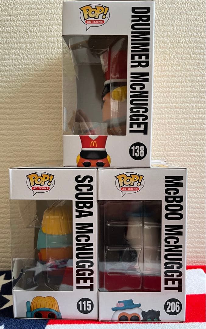 FUNKO POP マクドナルド　ナゲットバディーズ　限定　ドラマー　スキューバ