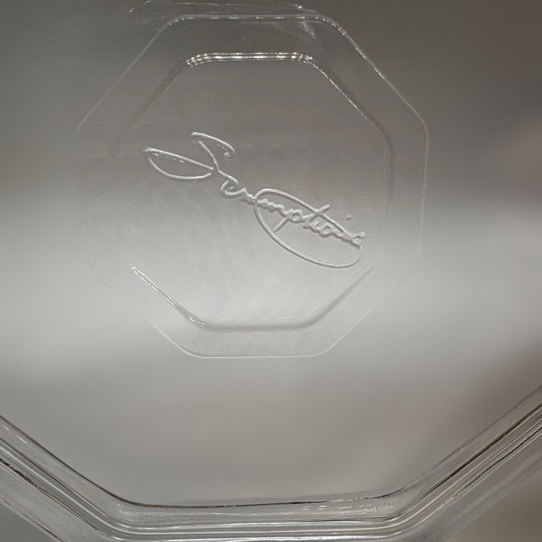  クリスタル 八角形 蓋付きボックス Symphonie