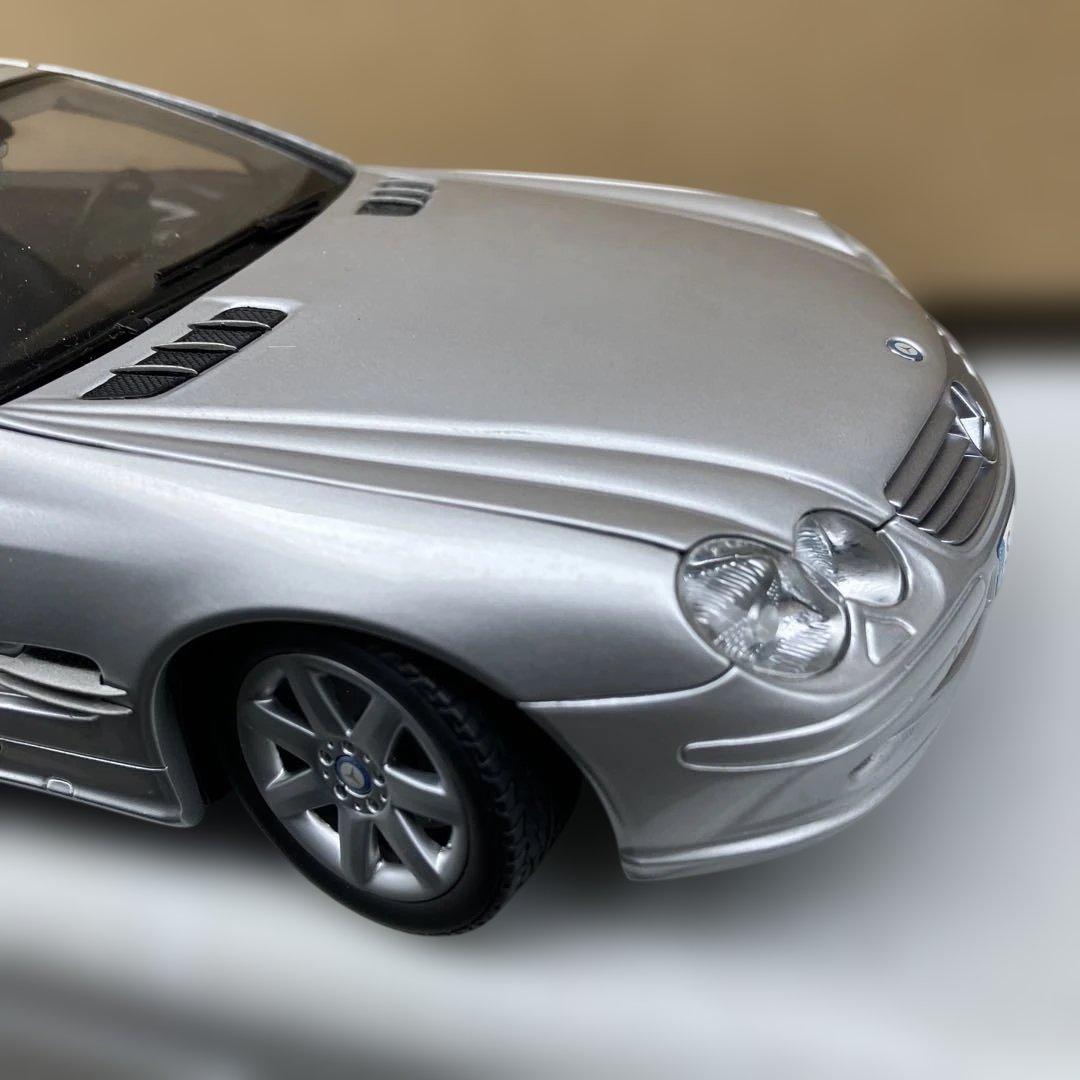メルセデス・ベンツ SL 2001 シルバー 1/18