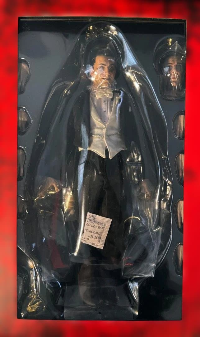 【未使用】ドラキュラ ベラ・ルゴシ 3点 Sideshow＋Action!＋棺桶