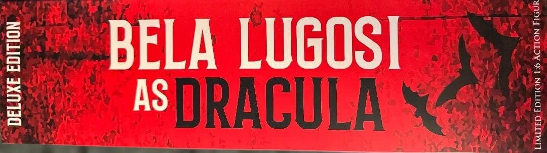 【未使用】ドラキュラ ベラ・ルゴシ 3点 Sideshow＋Action!＋棺桶