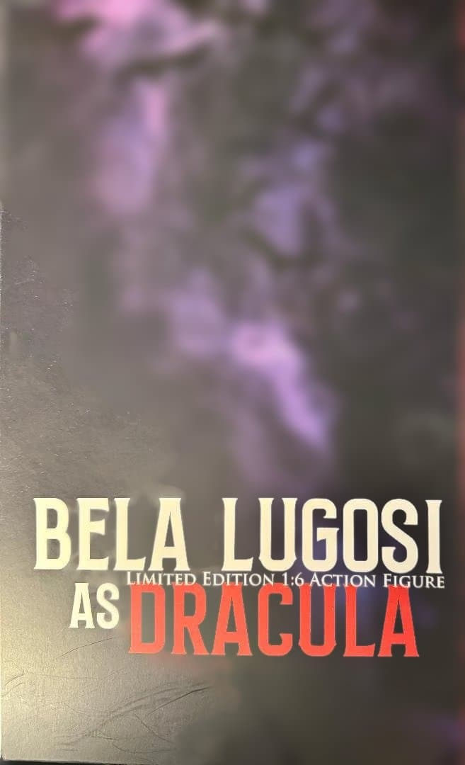 【未使用】ドラキュラ ベラ・ルゴシ 3点 Sideshow＋Action!＋棺桶