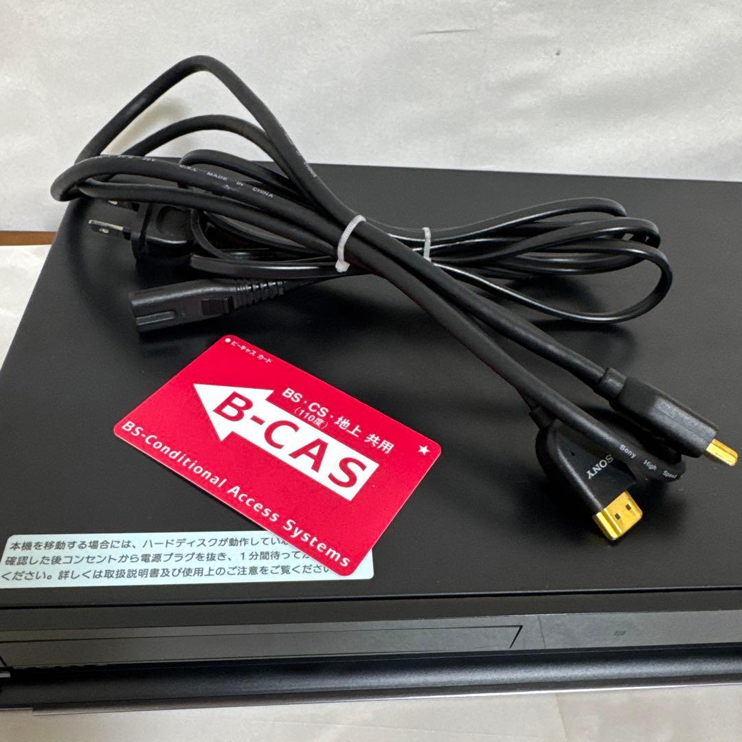 SONY ブルーレイレコーダー ブルーレイ3Dディスク対応 軽量薄型モデル