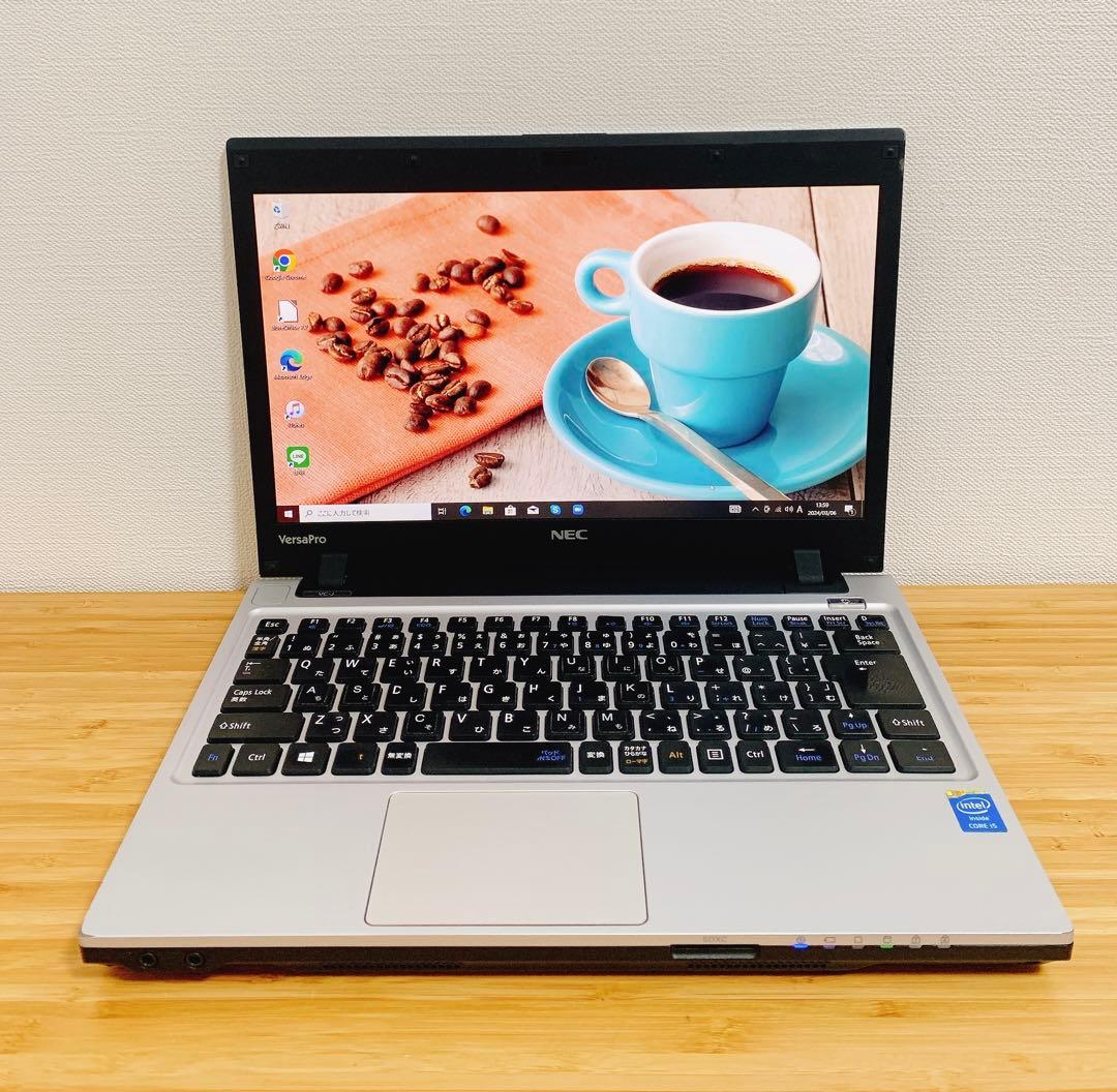 特価✨ノートパソコン　オフィス付き✨i5✨SSD✨人気NEC✨versapro