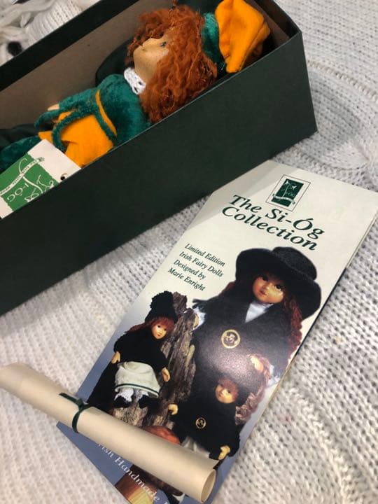 アイルランド ハンドメイド、幸せをもたらす 妖精 人形、THE SI-OG