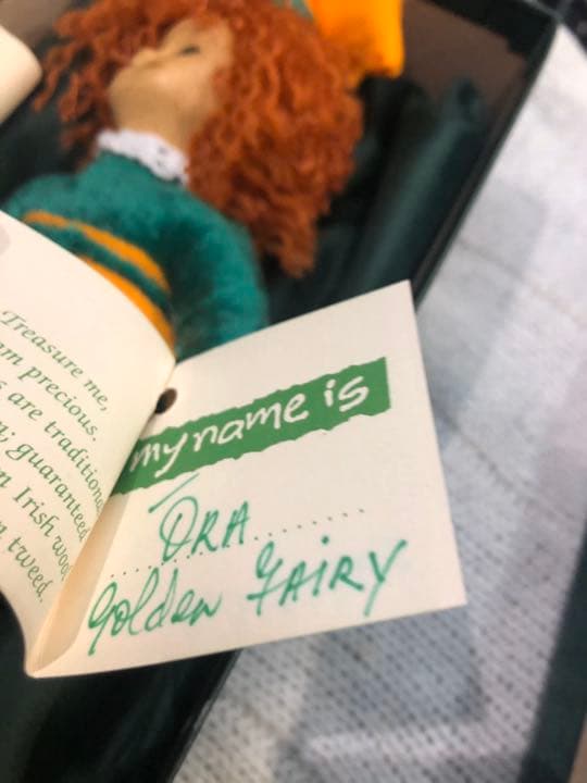 アイルランド ハンドメイド、幸せをもたらす 妖精 人形、THE SI-OG
