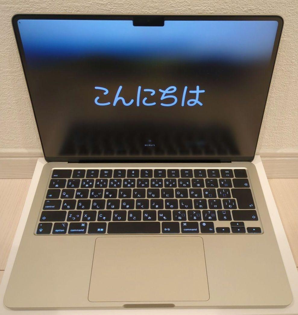 MacBook Air(M3チップ,13インチ,24GBメモリ,スターライト)