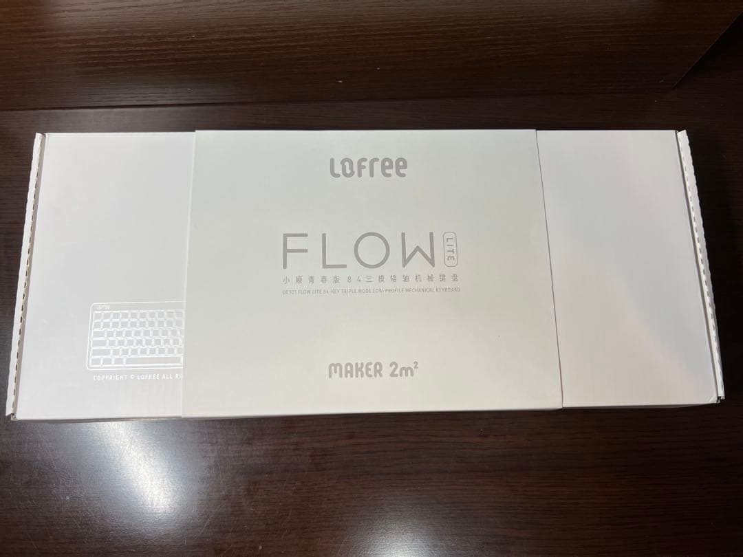 d*t様 Lofree Flow Lite 84 ロープロファイルキーボード　ホ