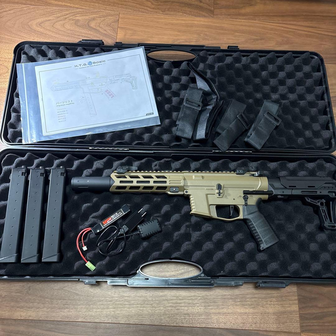 HTGベーシック 電動ガン (htg-basic-aeg001b)