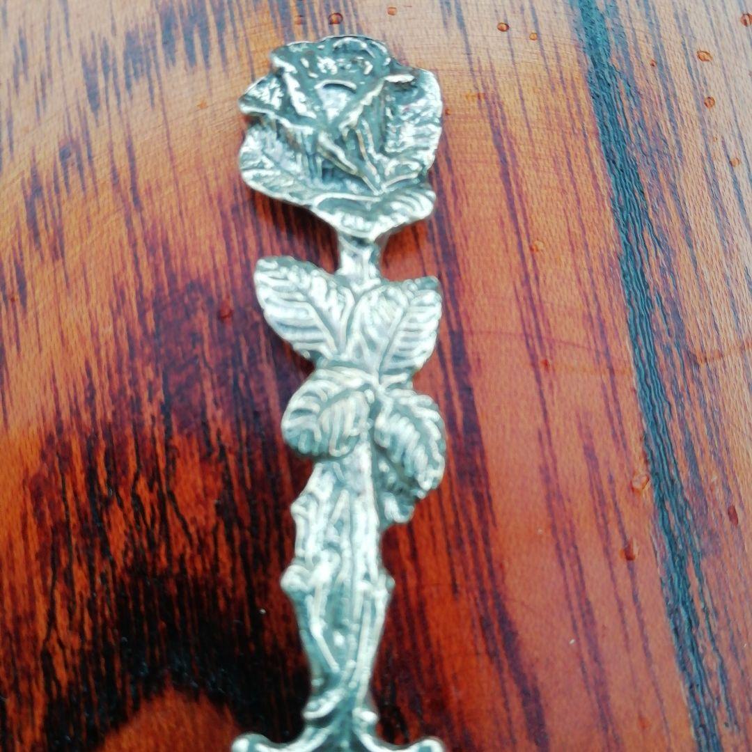 シュガースプーン　ドイツ　クリストフウィドマン　銀　薔薇