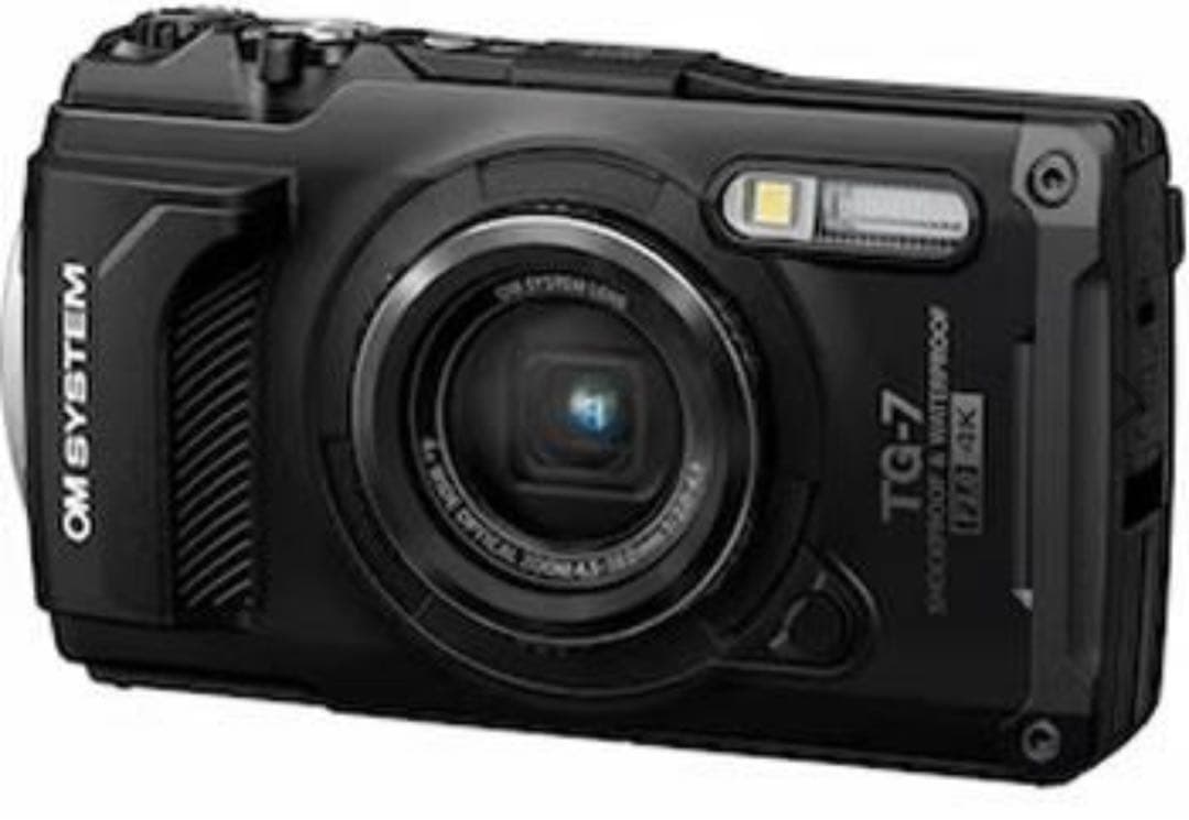 別売りアクセサリー付属　OM SYSTEM TG-7 ブラック 新品未開封