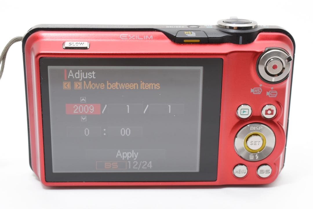 【美品】CASIO EXILIM EX-FC160S レッド