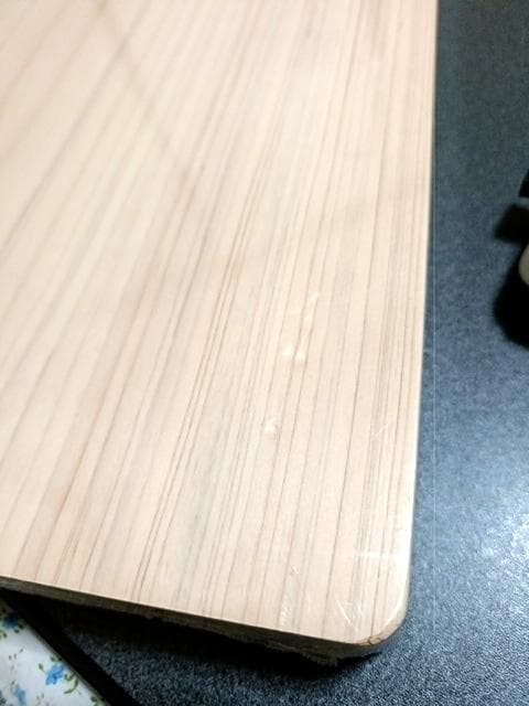 日本製 土佐龍 四万十ひの木 まな板 54004 スタンド付 一枚板 桧100％