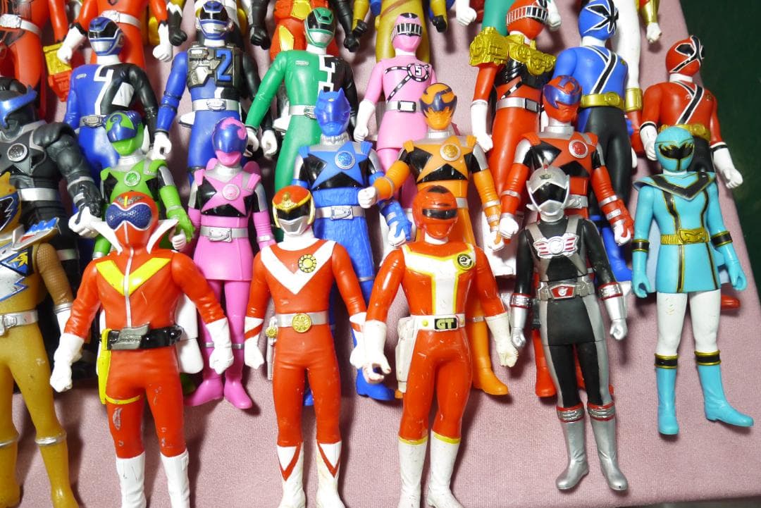 スーパー戦隊シリーズ　ビックサイズソフビ　など　116体