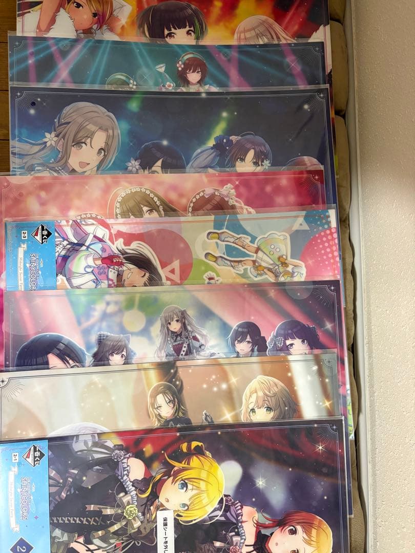 シャニマス　ラストワン+アクスタ13種 招待状8種、クリアポスターコンプセット