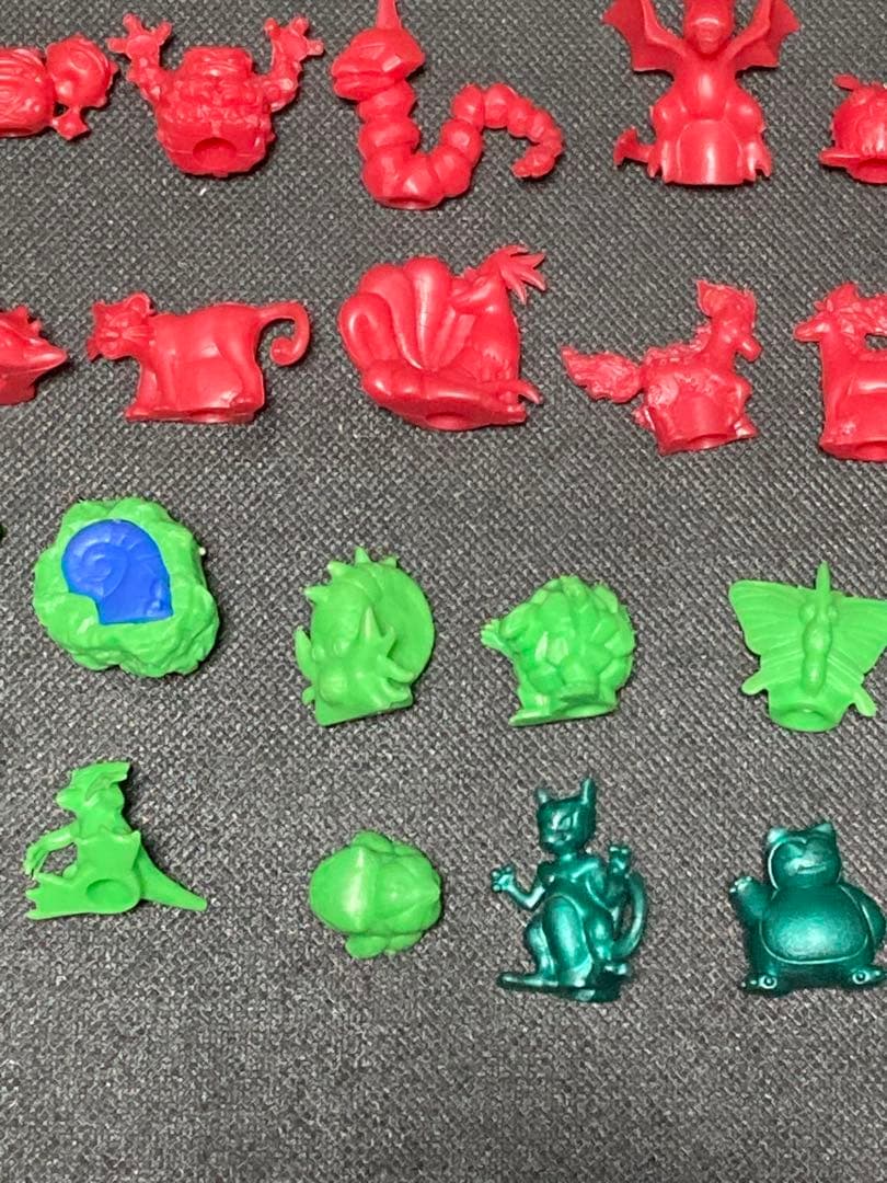 ポケモンガチャ　塩ビ人形　消しゴムフィギュアまとめ売り　オマケ20個つき