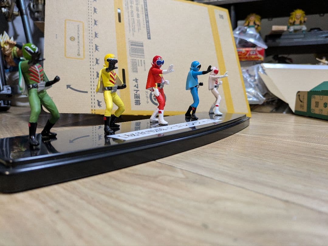 初代戦隊シリーズ ゴレンジャー フィギュア 5体セット