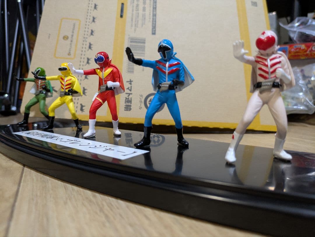 初代戦隊シリーズ ゴレンジャー フィギュア 5体セット