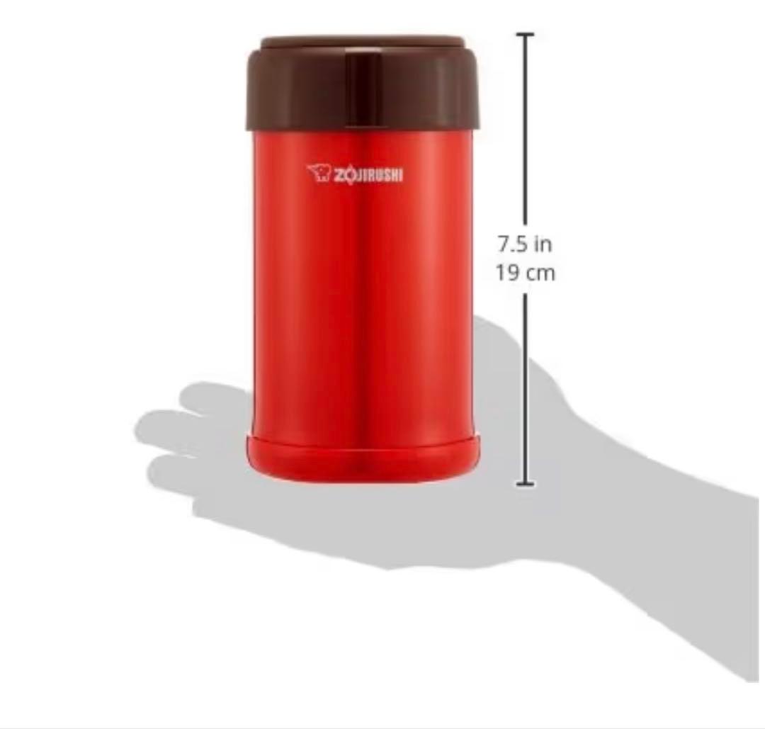 Zojirushi ステンレス スープジャー 750ml レッド