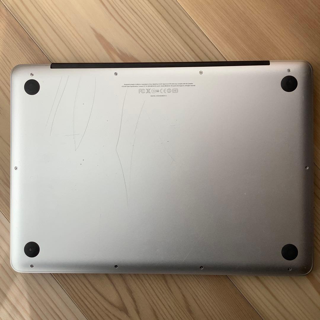 MacBook Pro 13-inch 2012 A1278 本体シルバー