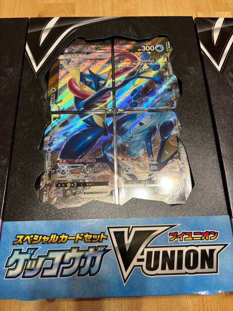 ポケモンカード Vユニオン　3箱未開封