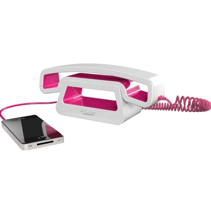 新品 未開封 SWISS VOICE ePure CH01 ハンドセット ピンク