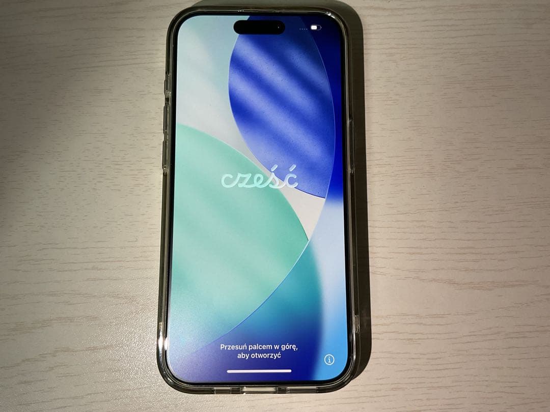 [美品]Apple iPhone15pro 128GB ホワイトチタニウム