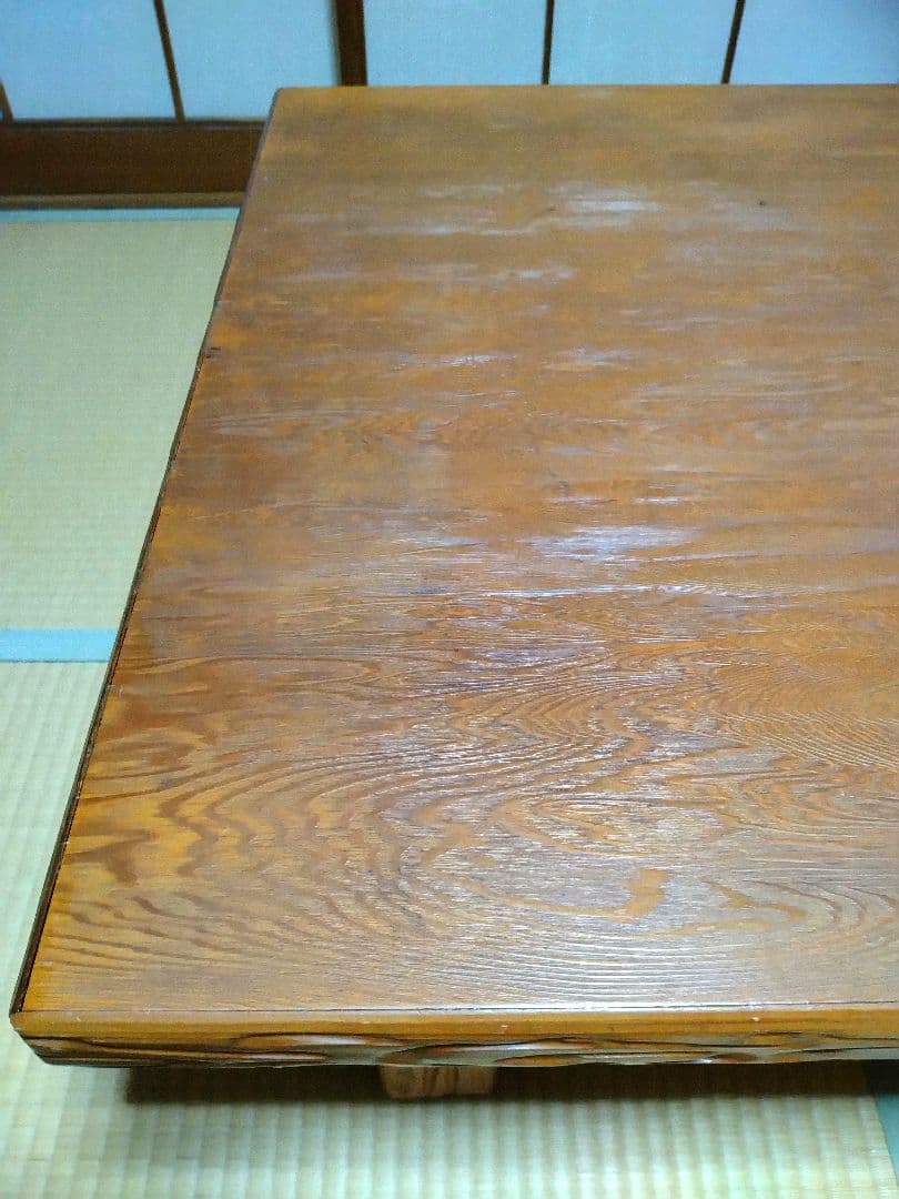 屋久杉　座卓　ローテーブル　センターテーブル　ヴィンテージ　昭和レトロ