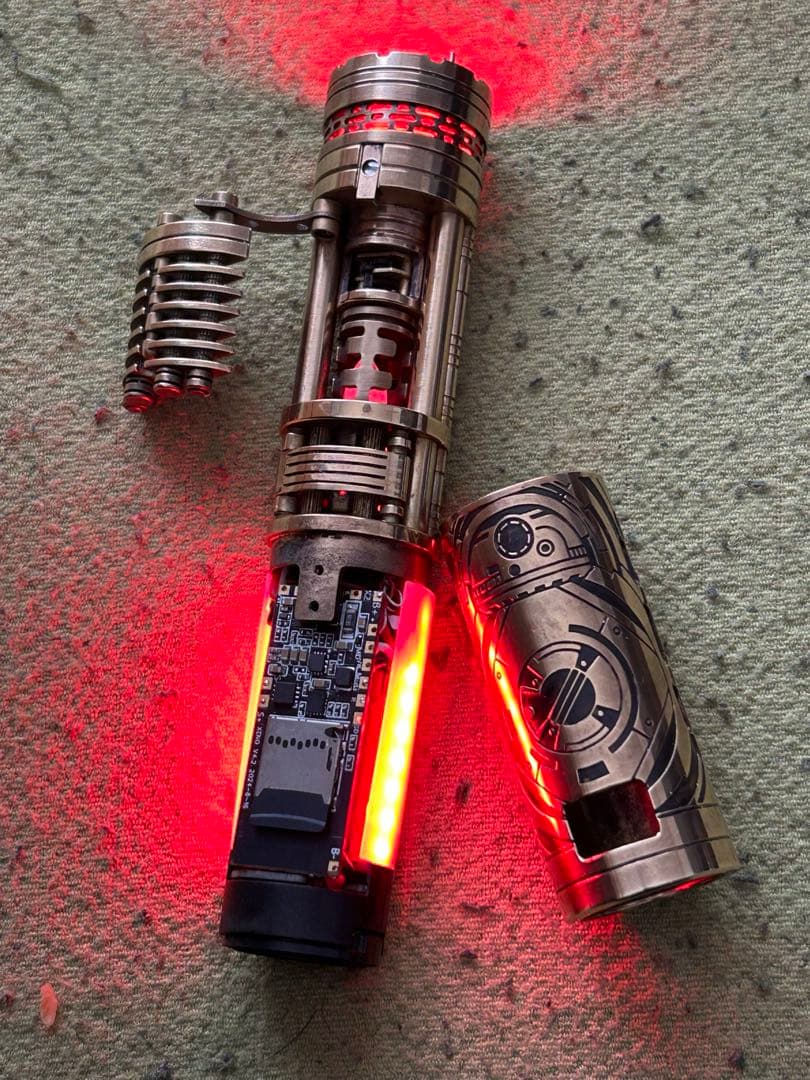 XENO SABERS カスタムライトセーバー用 金属製インナーシャーシ 完成品
