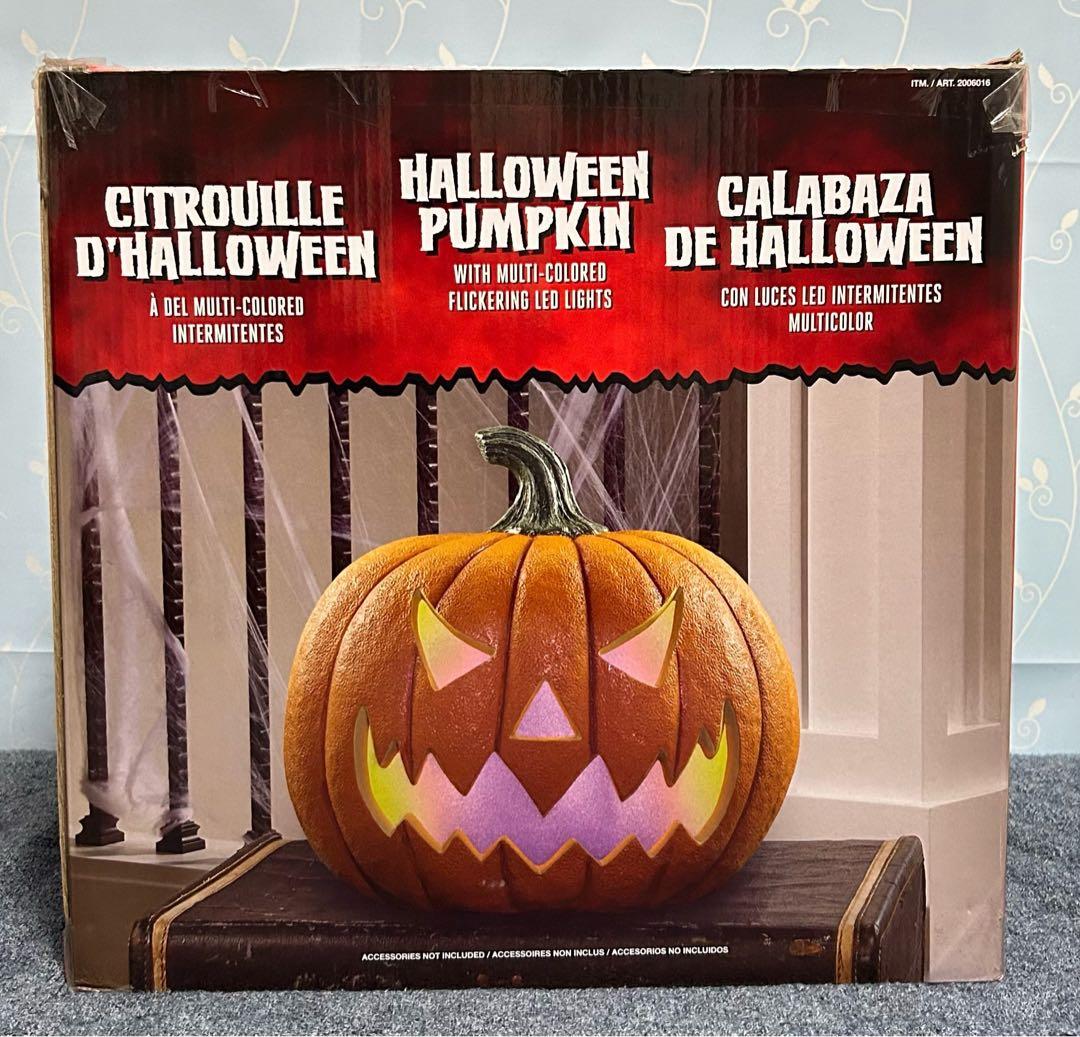 ハロウィン LED パンプキン カボチャ コストコ 飾り 置物