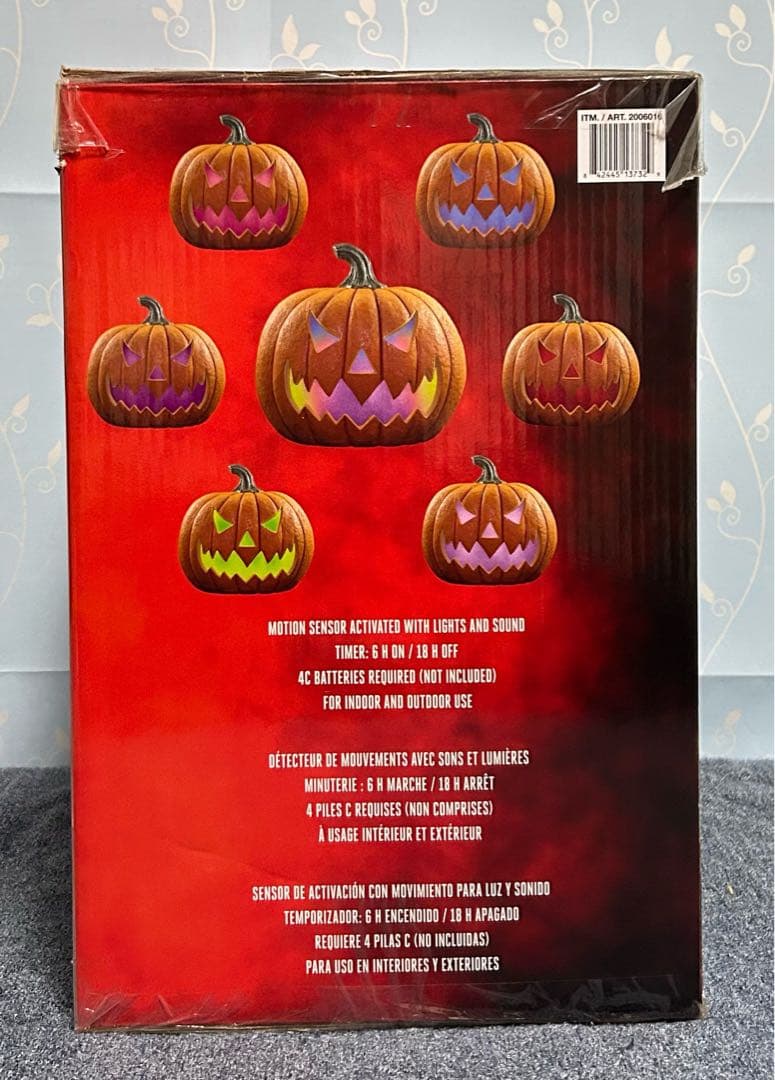 ハロウィン LED パンプキン カボチャ コストコ 飾り 置物