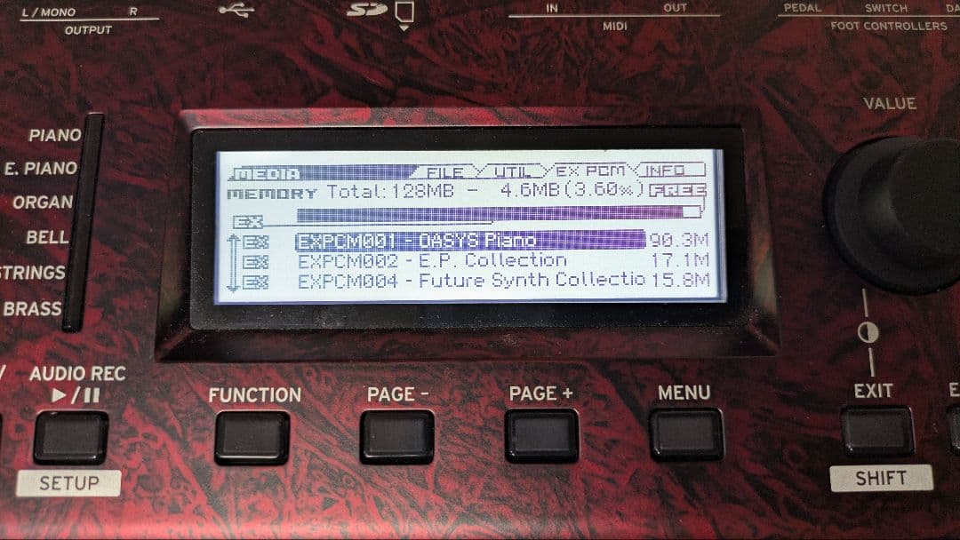 【レア】KORG KROSS2-61 RM(レッドマーブル)+純正付属品多数