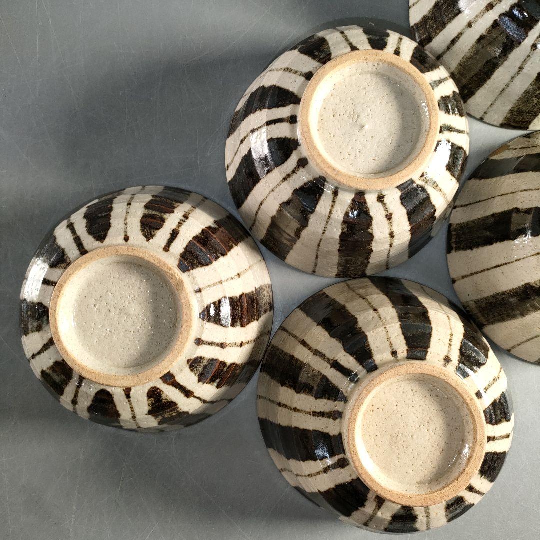 A1328-2/雄山/魯山人味道 十草蓋碗揃5客/共箱/茶碗/蓋物/茶道具/