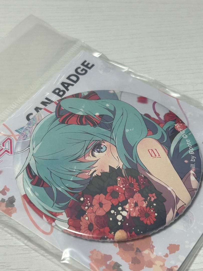 初音ミク 11周年 缶バッジ 荻pote ボカロ