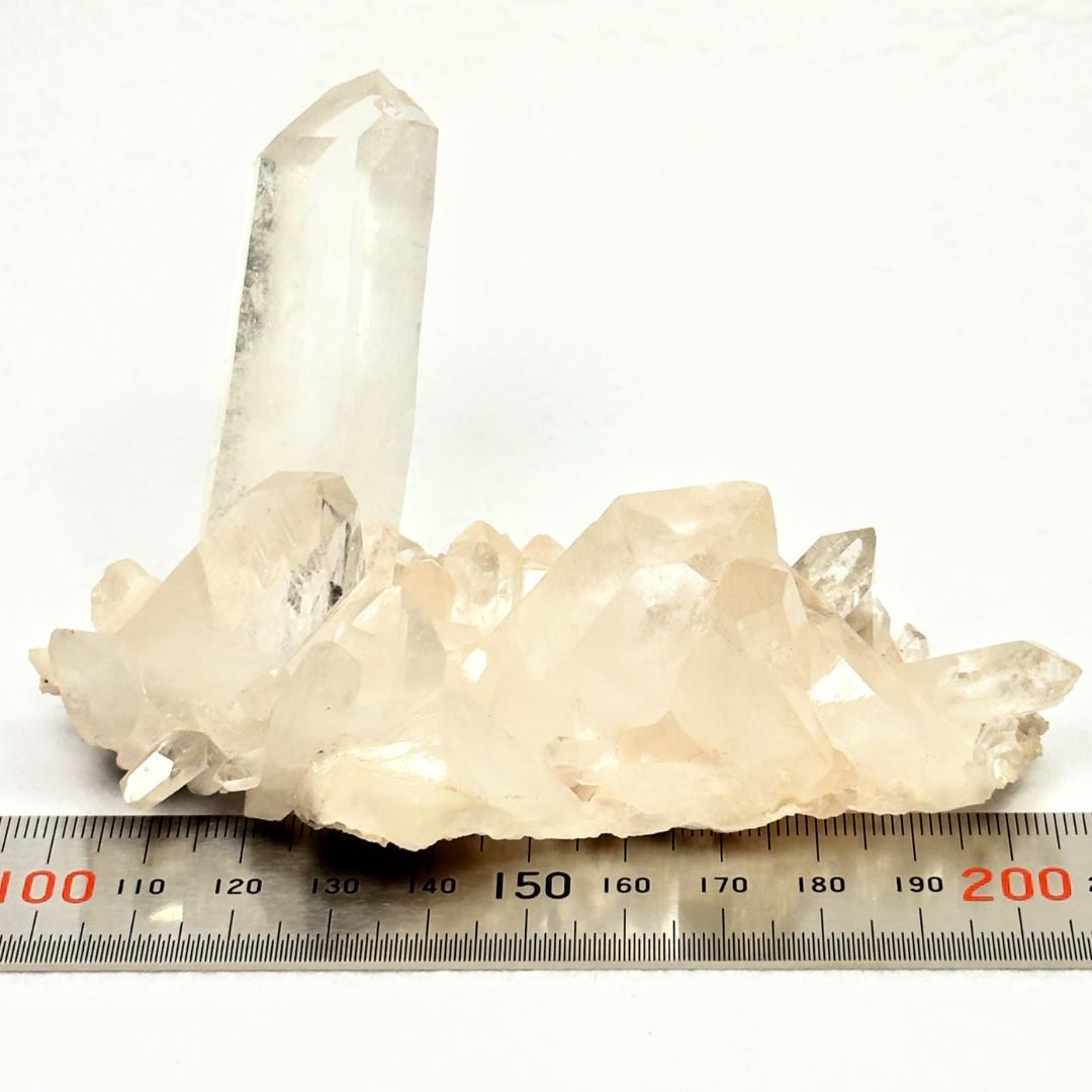 ヒマラヤ水晶　クラスター　原石　天然石　ネパール・ガウリシャンカール産