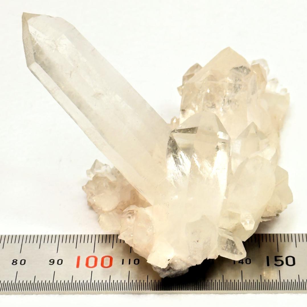 ヒマラヤ水晶　クラスター　原石　天然石　ネパール・ガウリシャンカール産