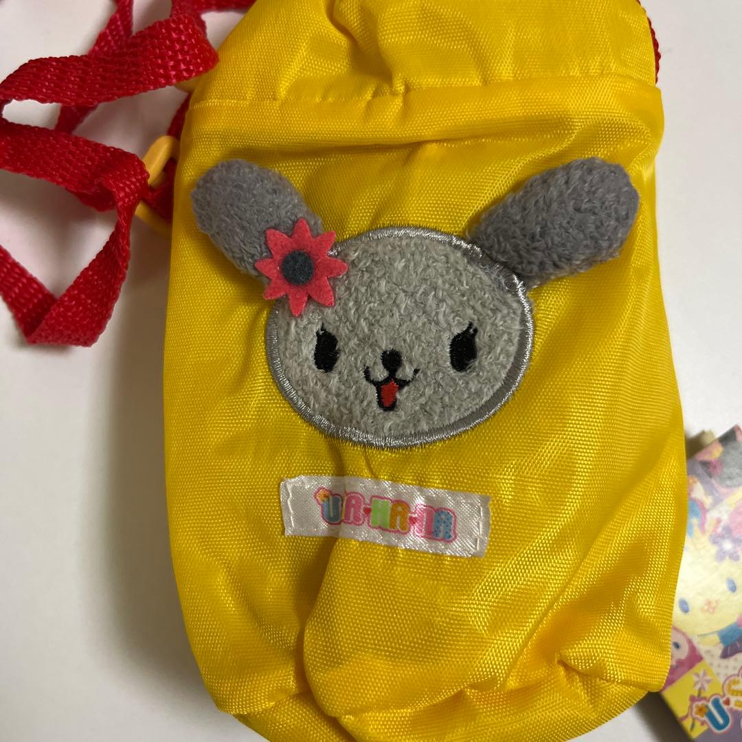 ウサハナ　アザミちゃん　ペットボトルケース　平成レトロ　サンリオ　オムロン未使用