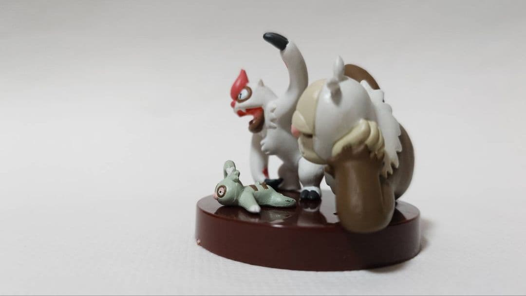 【立体ポケモン図鑑　第6集】ナマケロ　ヤルキモノ　ケッキング