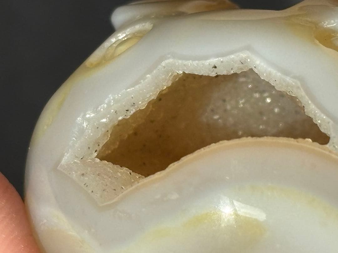 《キラキラジオード＊アゲートのカービング》