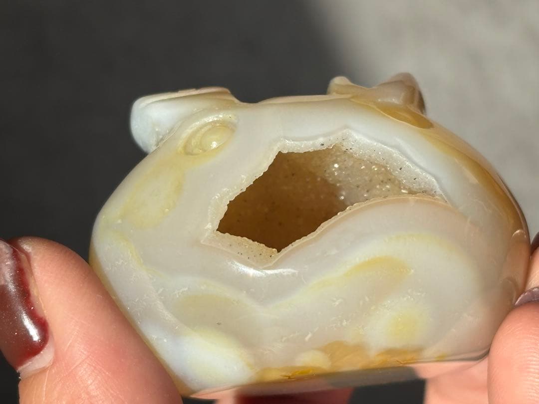 《キラキラジオード＊アゲートのカービング》