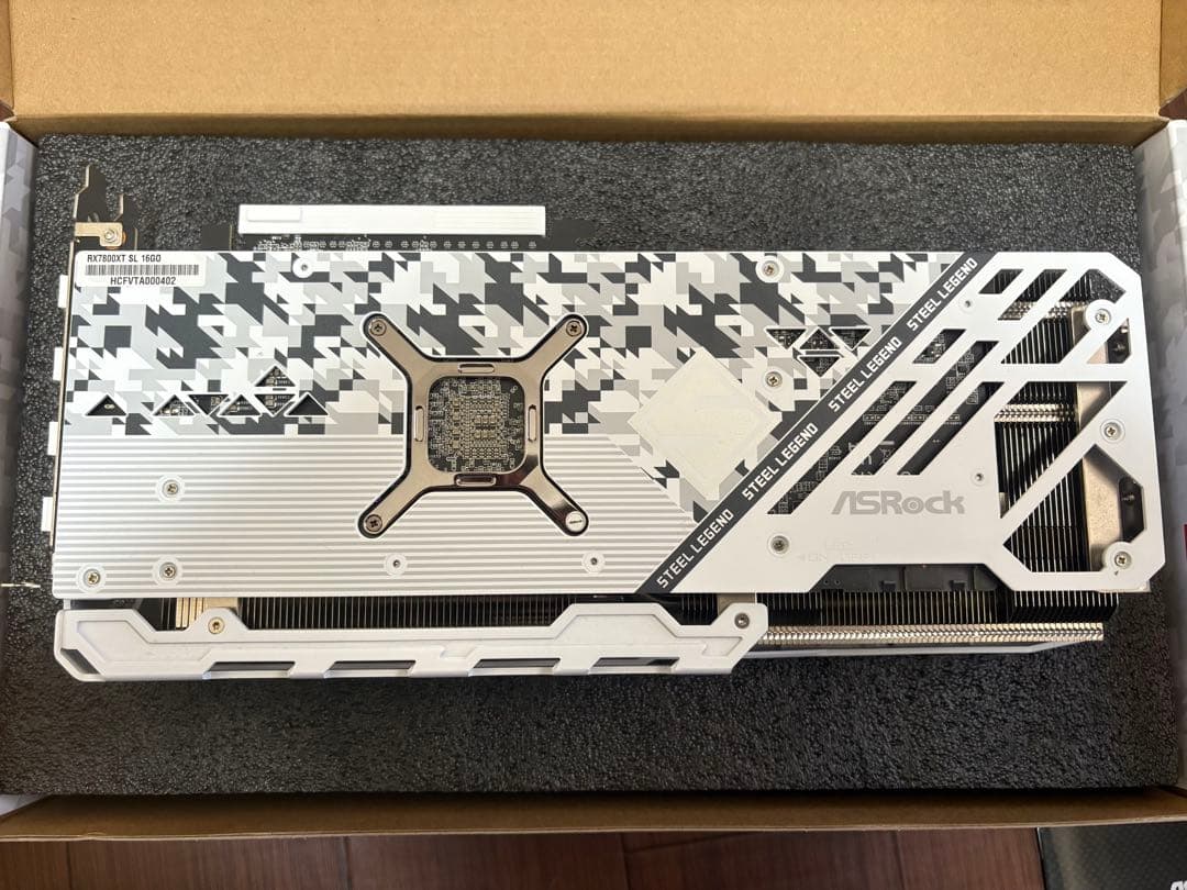グラフィックボード・グラボ・ビデオカード ASRock Steel Legend RX 7800 XT 16GB