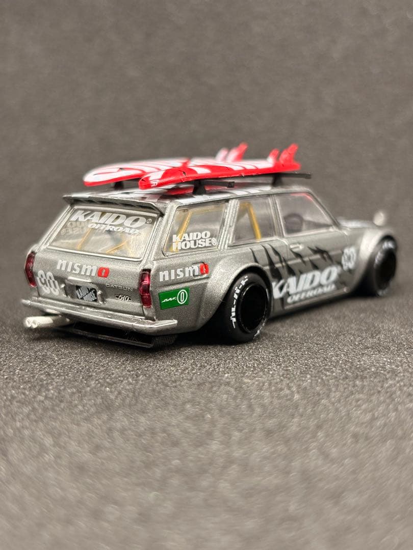 MINIGT 1/64 街道ハウス ダットサン 510 ワゴン カスタム 箱無