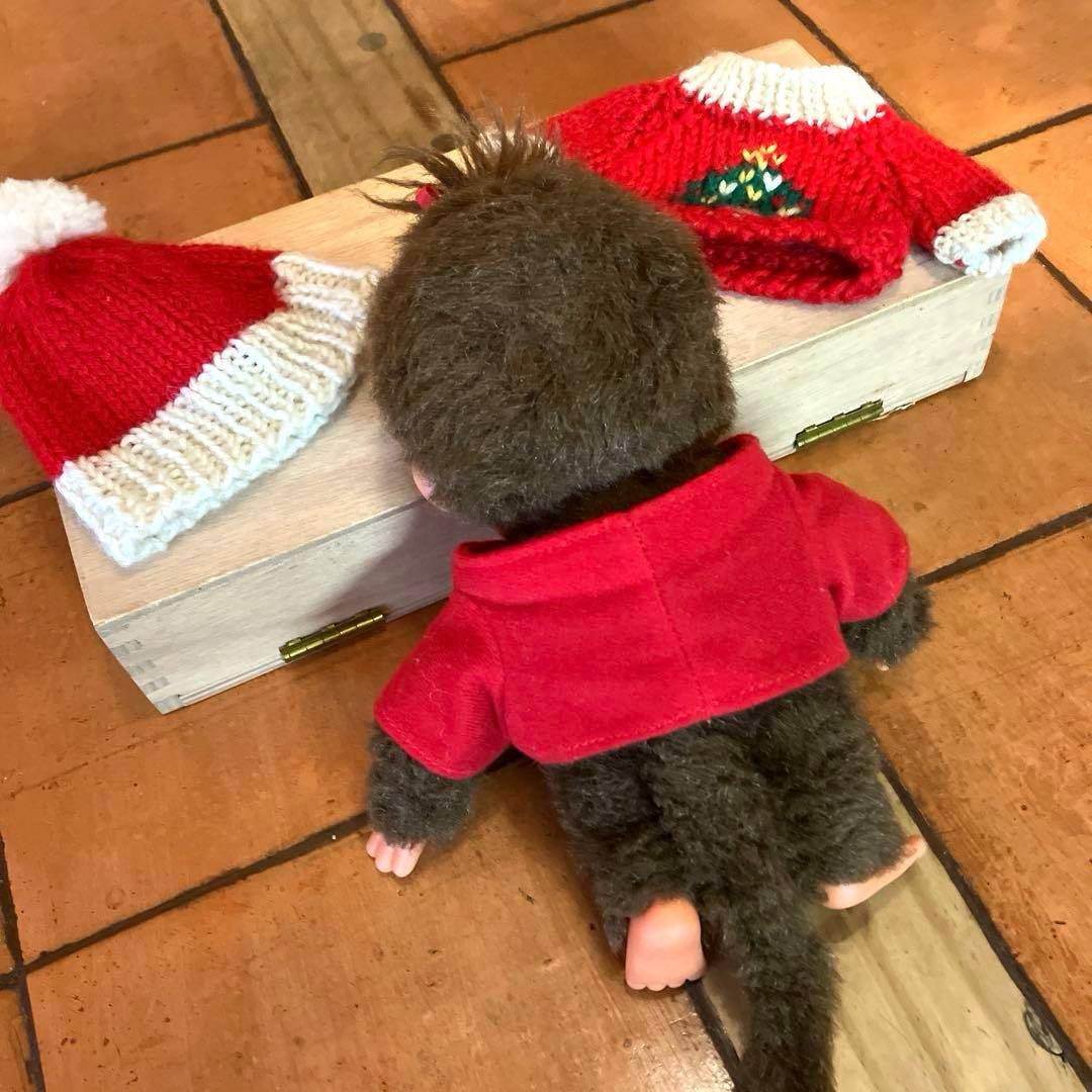 ✨希少レア✨　Monchhichi モンチッチ　ぬいぐるみ　着せ替えお洋服セット