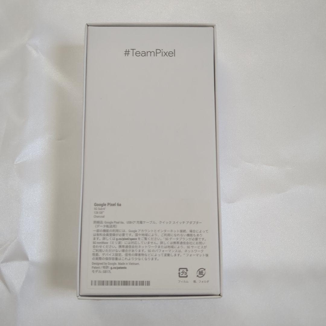 Google Pixel 6a 128GB Charcol チャコール