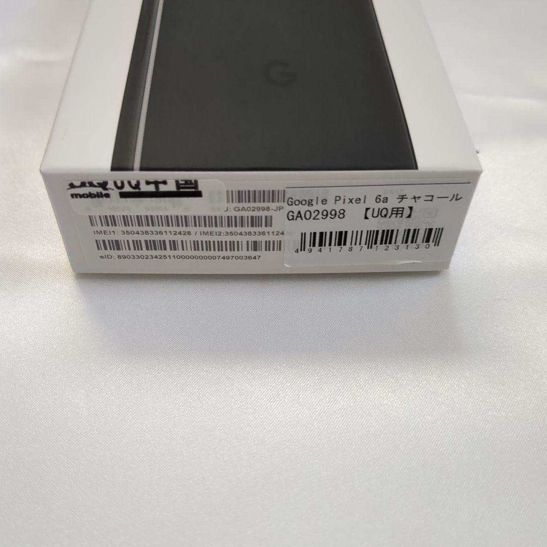 Google Pixel 6a 128GB Charcol チャコール