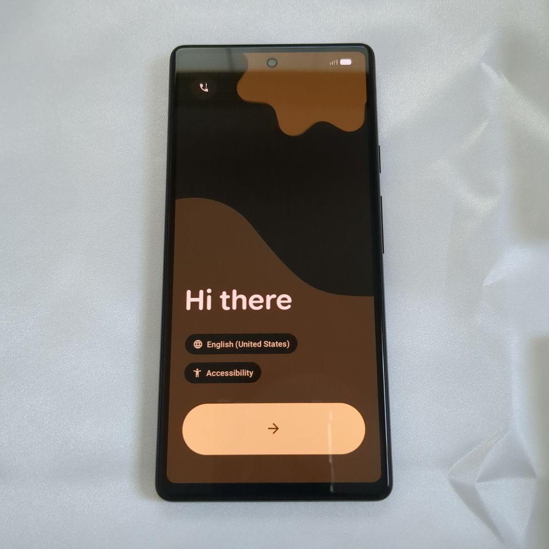 Google Pixel 6a 128GB Charcol チャコール