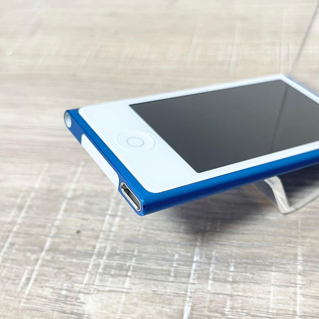 ★美品★Apple iPod nano 第７世代 16GB MKN02J ブルー