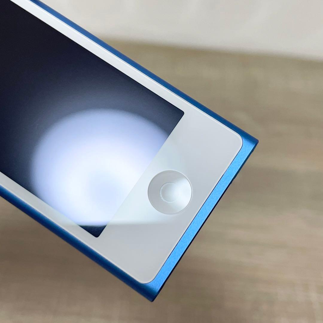 ★美品★Apple iPod nano 第７世代 16GB MKN02J ブルー