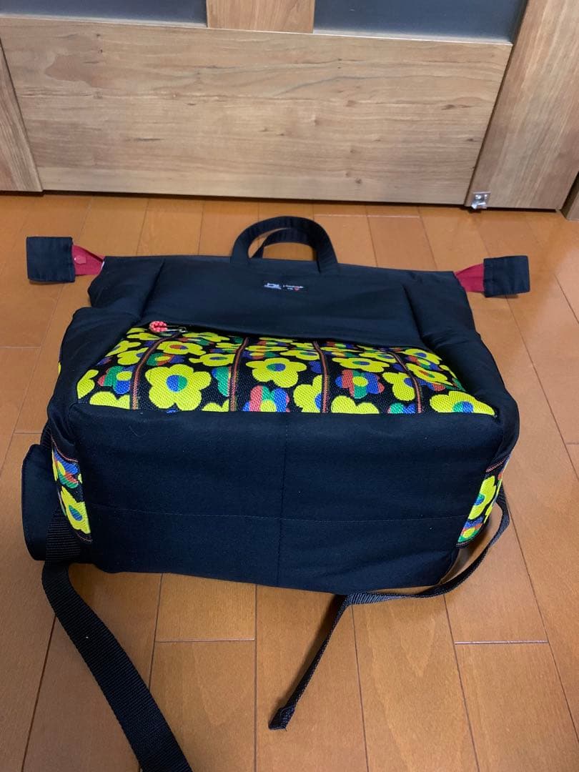 黒帯リメイクリュック　畳縁とコラボ❤️マルメッコ風❤️